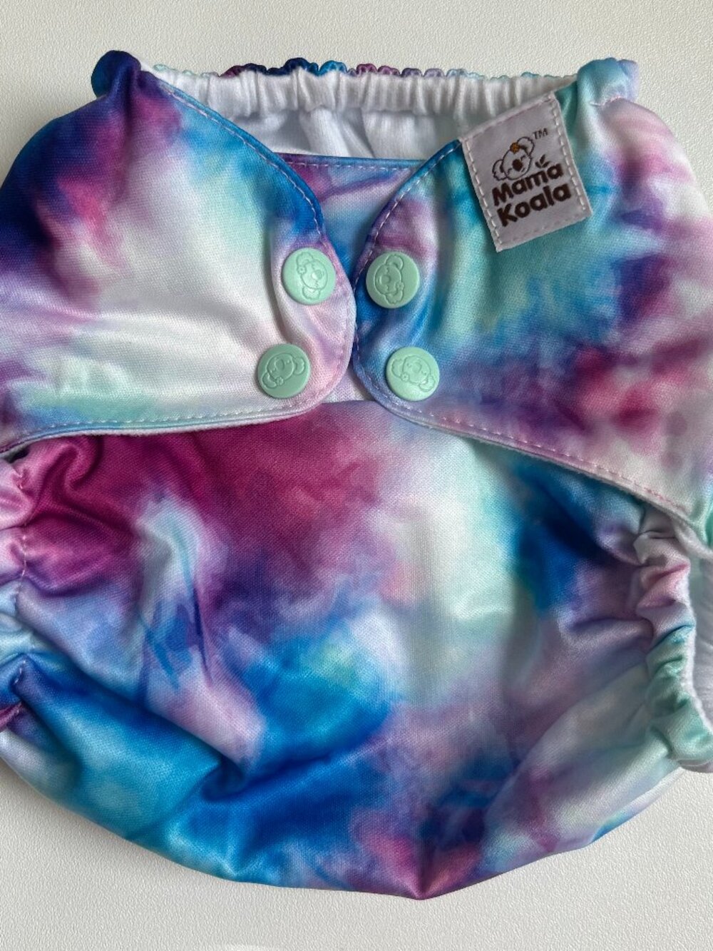 NEW Mama Koala Pocket Cloth Diaper OS Tie Dye Reusable No Insert One Size